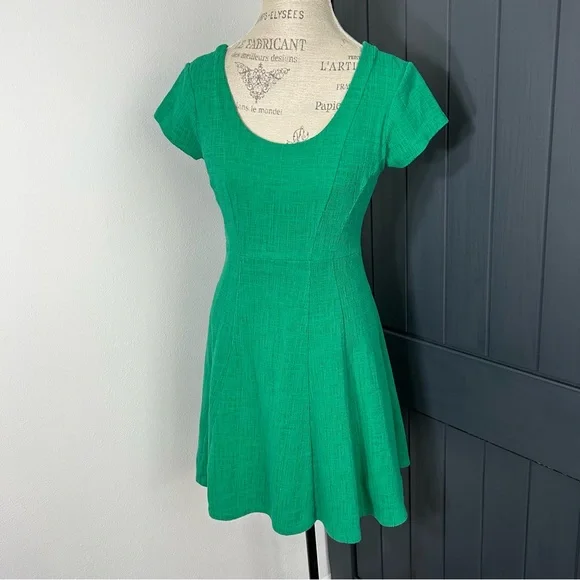 slim fit dress slacks Maeve Anthropologie Kelly Green Eyelet Lace Midi Dress (2) – The Thrifty  Hippy